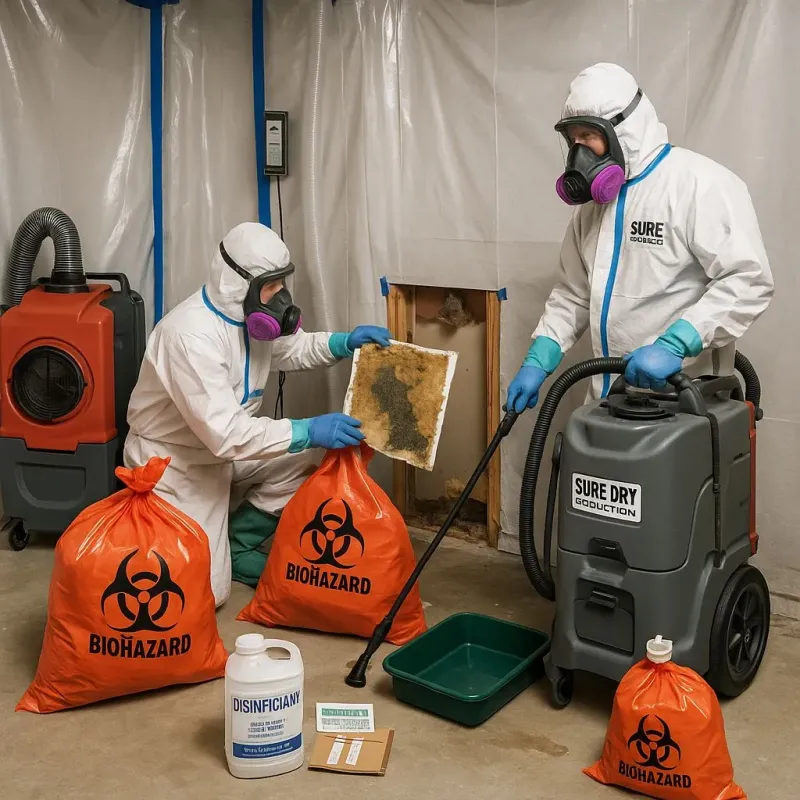 Contaminated Water Handling Protocols process in Saukville, WI