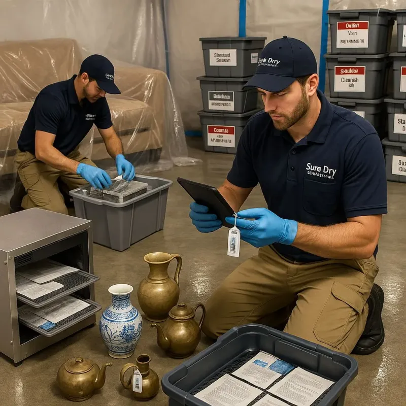 Content Protection and Restoration process in Saukville, WI