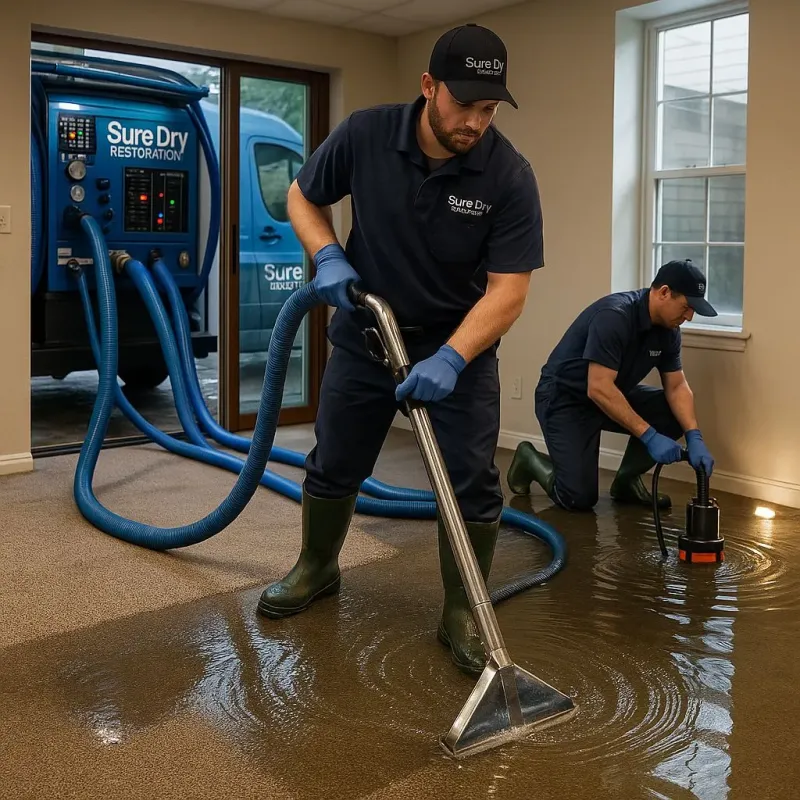 Water Extraction and Removal process in Saukville, WI